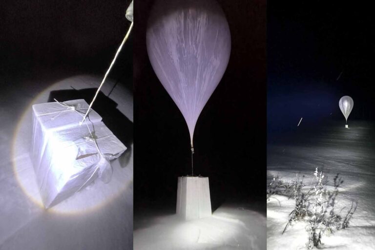 Nocna festa przemytników. Jeden z balonów opuścił się tuż przy Wilii, przemytnik potrącił policjanta