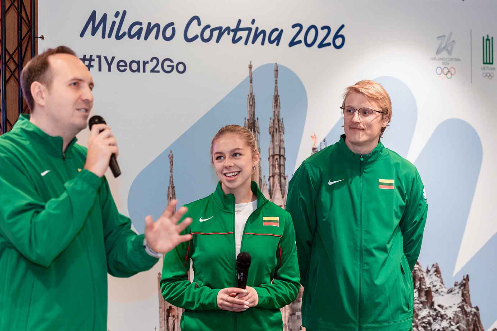 O igrzyskach w Mediolanie litewscy reprezentanci mówili jeszcze na początku zeszłego roku.
