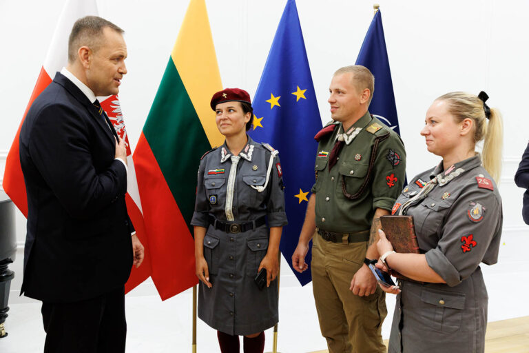 Harcerze ZHP na Litwie spotkają się z prezydentem Polski