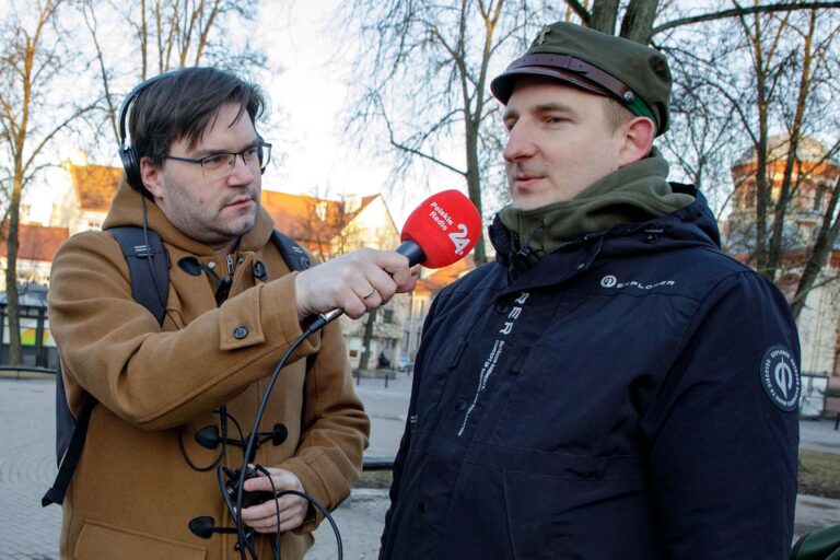 Wywiad Polskiego Radia 24.