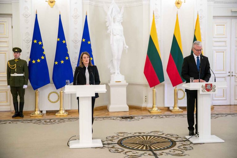 Litwa świętowała 108. rocznicę odrodzenia państwa. Wizyta Metsoli, Tuliszewski z odznaczeniem