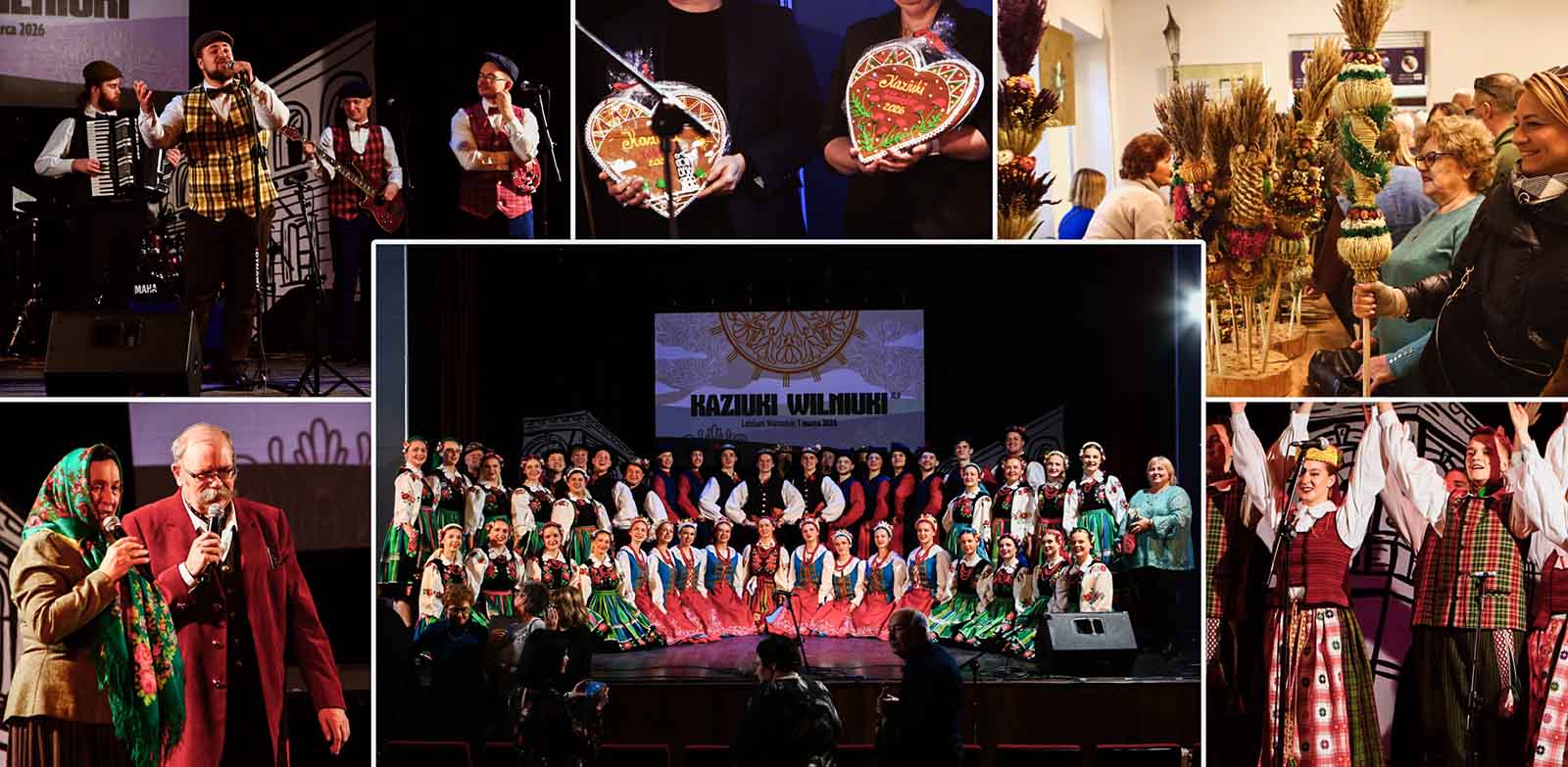 KAZIUK-2026-03-14 Wileńscy artyści wystąpili na 42. edycji „Kaziuków–Wilniuków” na ziemi warmińskiej.