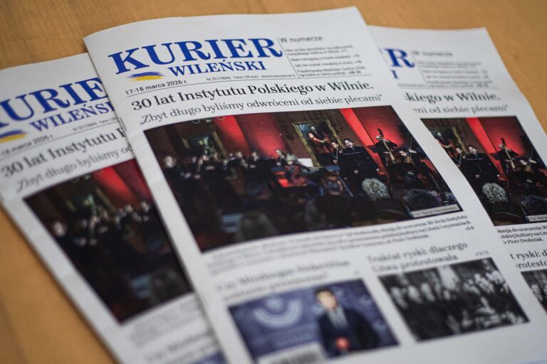 Wydanie codzienne dziennika „Kurier Wileński”.