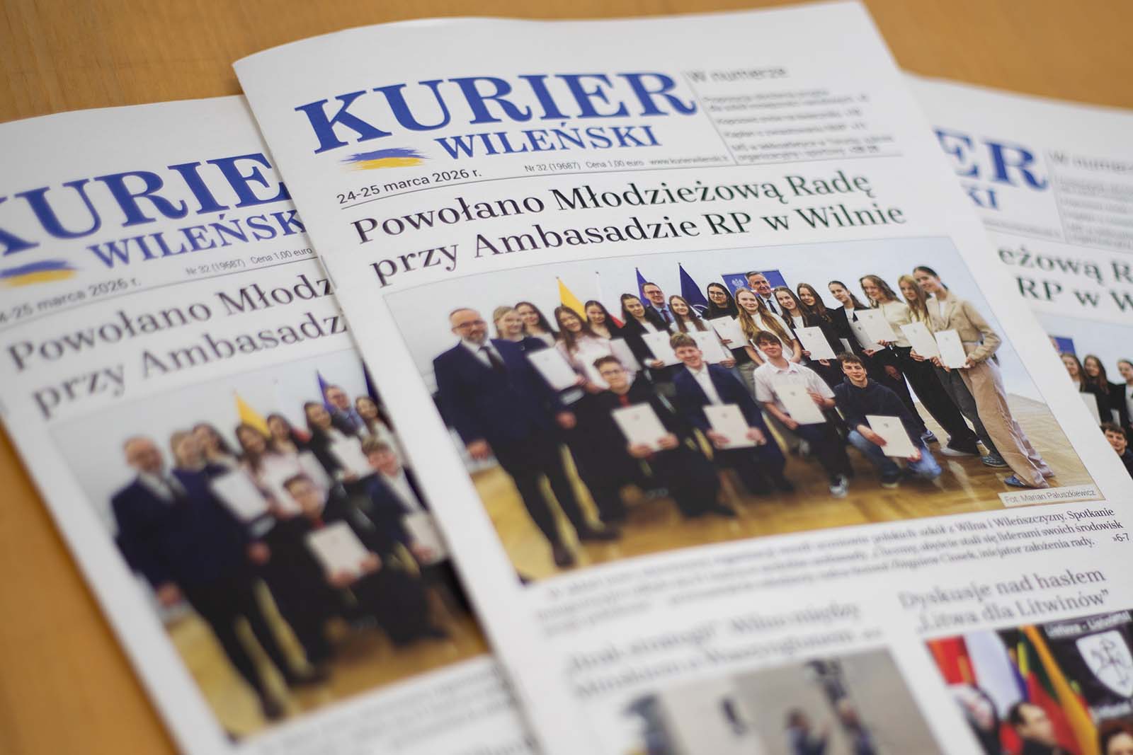 Wydanie codzienne dziennika „Kurier Wileński”.