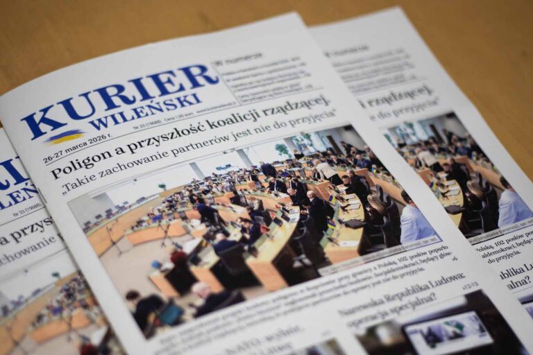 Wydanie codzienne dziennika „Kurier Wileński”.