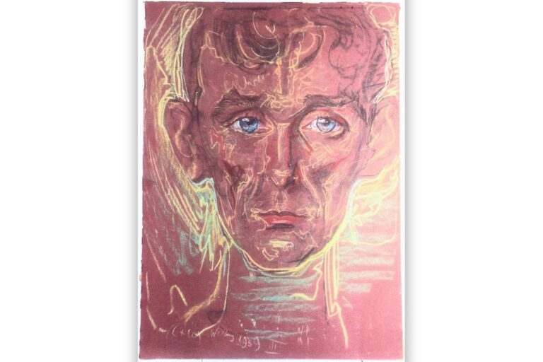 Sergiusz Piasecki na portrecie Stanisława Ignacego Witkiewicza (Witkacego), wykonanym w marcu 1939 r.