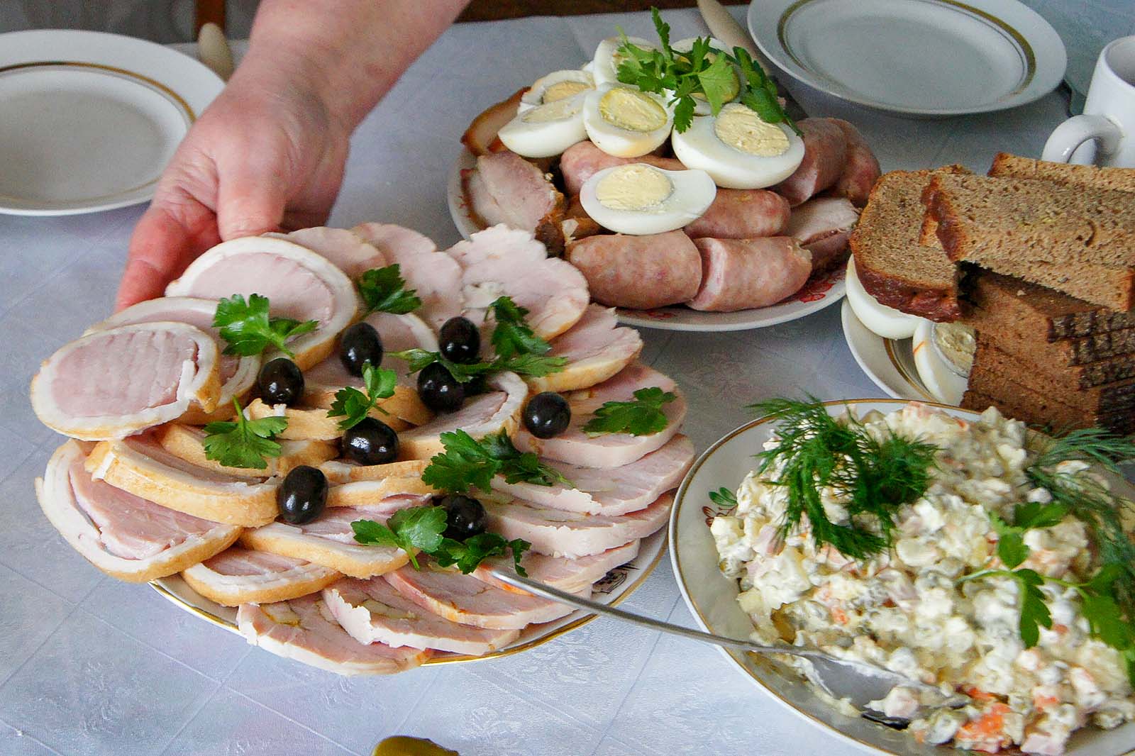 Świąteczny stół.