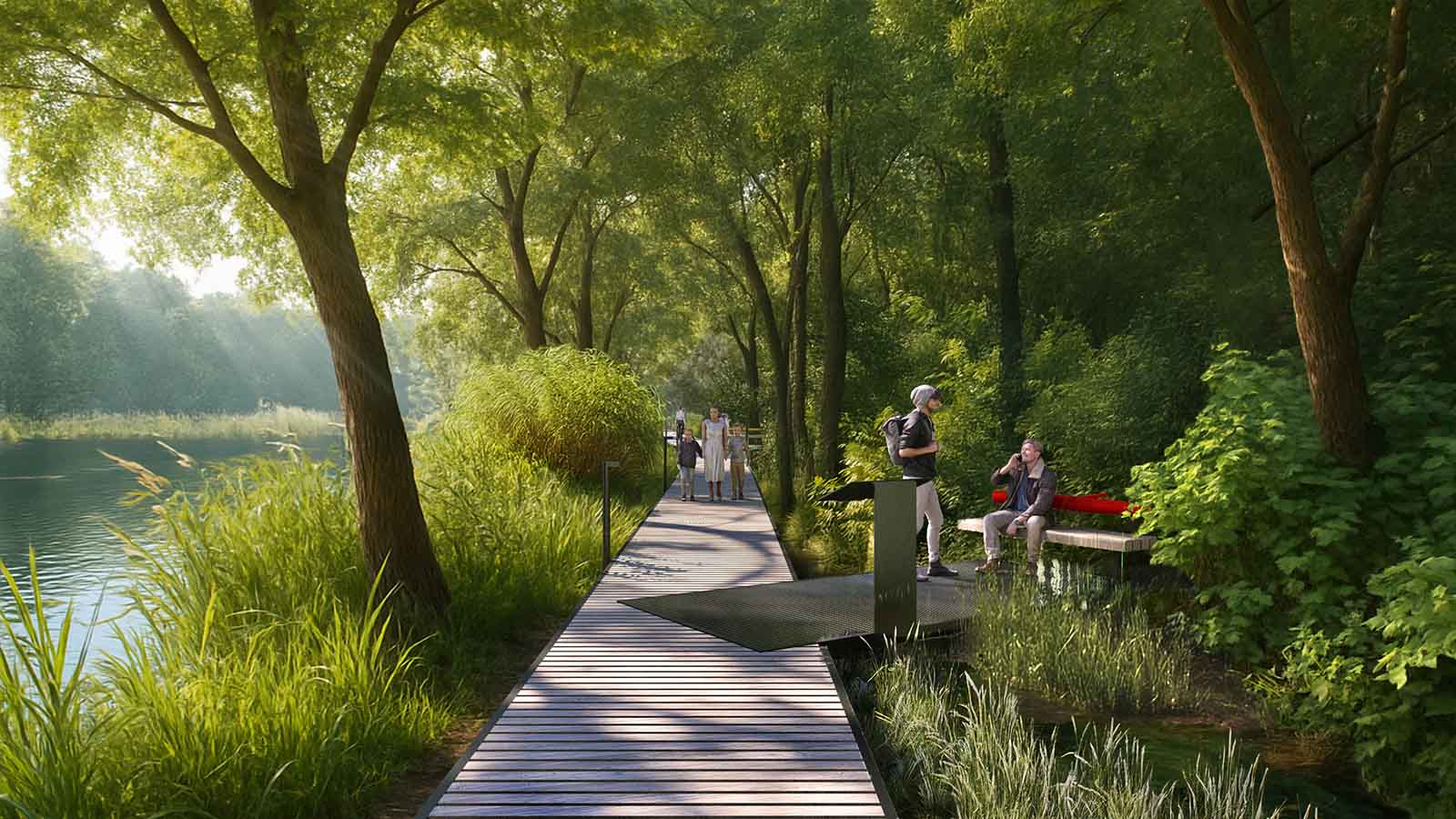 Otoczenie dwóch stawów położonych między dwiema szkołami w Solenikach zostanie przekształcone w park rekreacyjno-przyrodniczy.