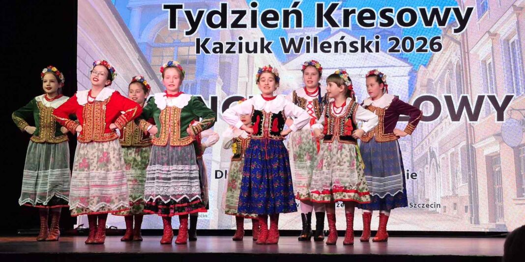Szczecin-2026-03-21-1-PORTAL Grupa młodzieżowa Zespołu Pieśni i Tańca „Krąg” na XXXVII Tygodniu Kresowym w Szczecinie.