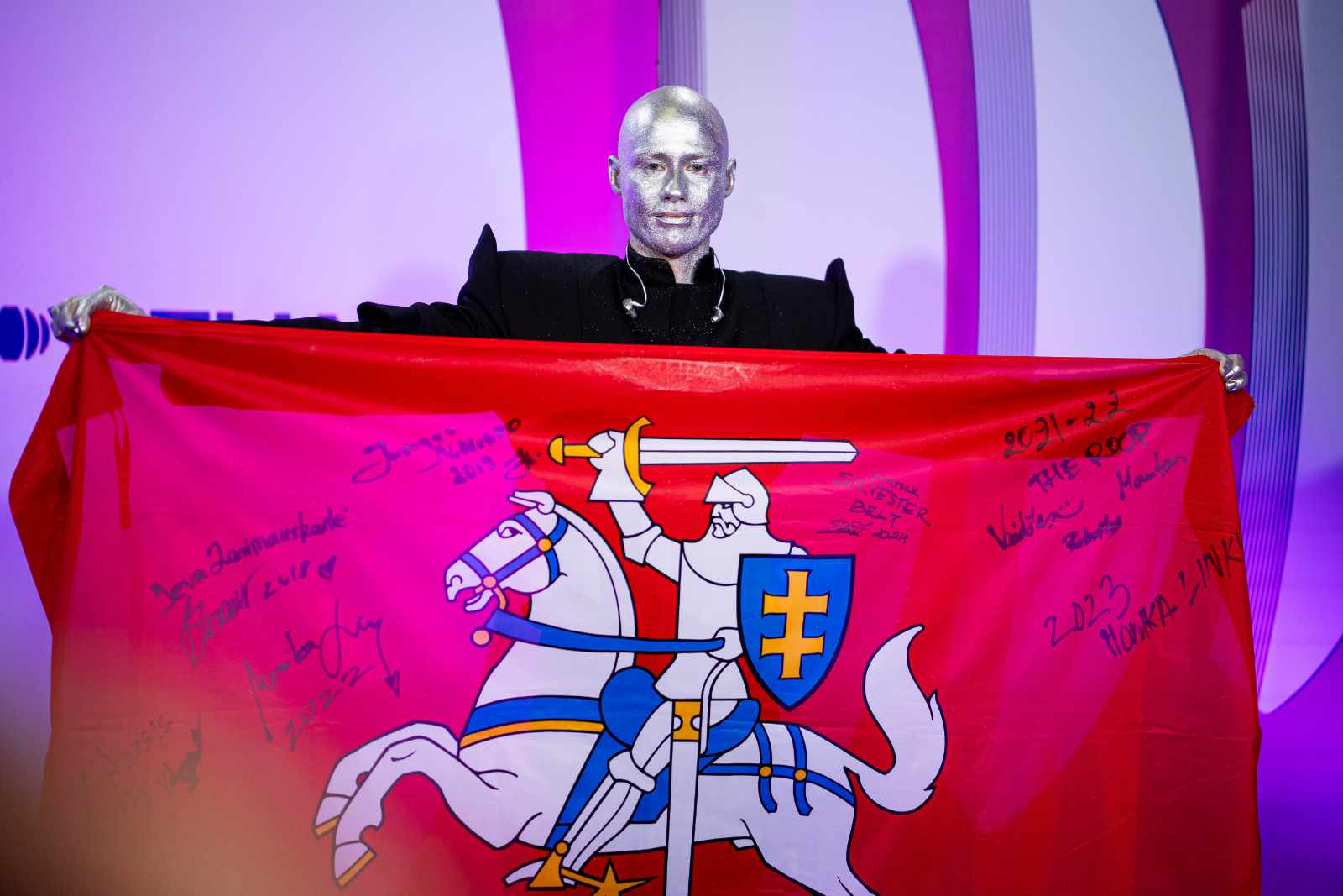 ELTA6215760 Vilnius, 2026 m. vasario 27 d. (ELTA). Nacionalinės Eurovizijos atrankos finalas 2026. 2026.02.27 22:39:42. Žygimantas Gedvila (ELTA)