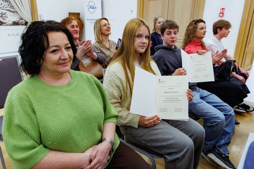 Młodzieżowa Rada przy Ambasadzie RP w Wilnie.