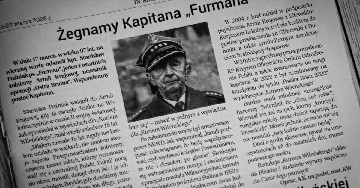 Żegnamy Kapitana „Furmana”