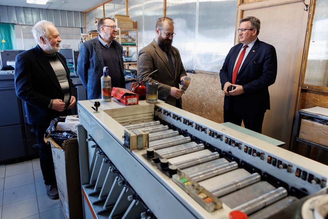 Grzegorz Marek Poznański, Robert Mickiewicz, Rajmund Klonowski i Zygmunt Klonowski.