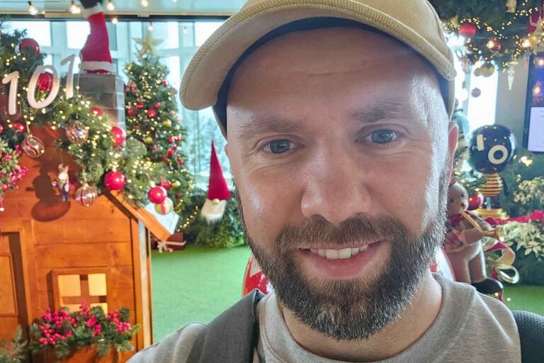 Evaldas, wolontariusz hospicjum.