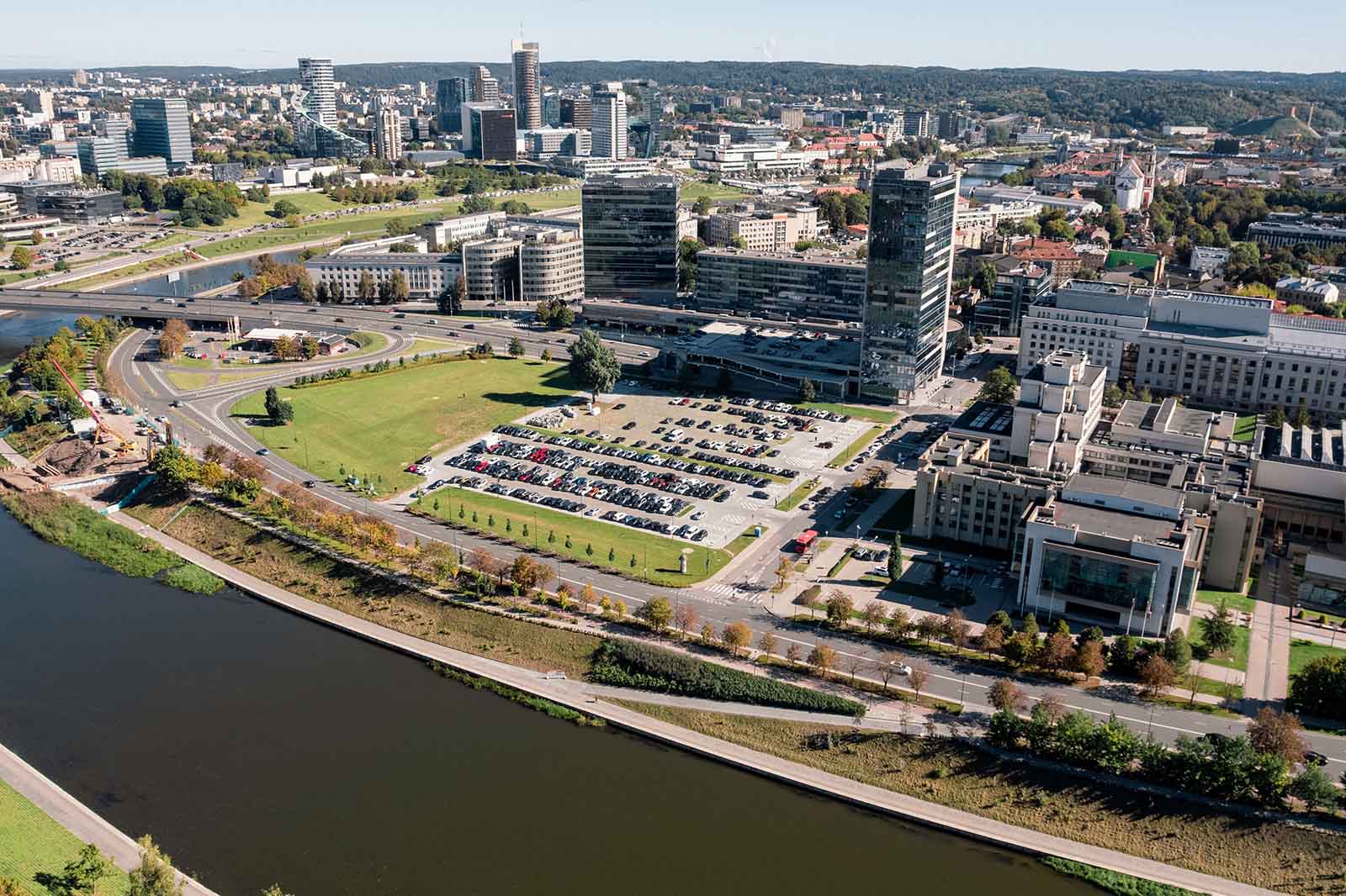 Nowe Centrum Kongresowe ma powstać na obszarze między gmachem Sejmu RL a ulicą Geležinio Vilko.