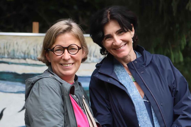 Aleksandra Karkowska i Barbara Caillot.