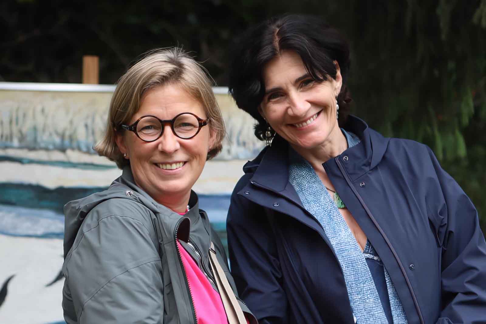 Aleksandra Karkowska i Barbara Caillot.