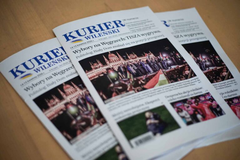 Wydanie codzienne dziennika „Kurier Wileński”.