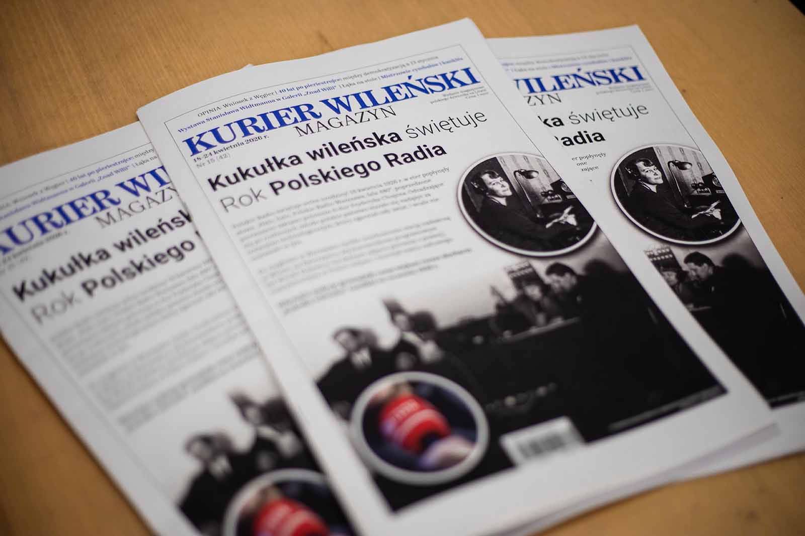 Wydanie magazynowe dziennika „Kurier Wileński”.