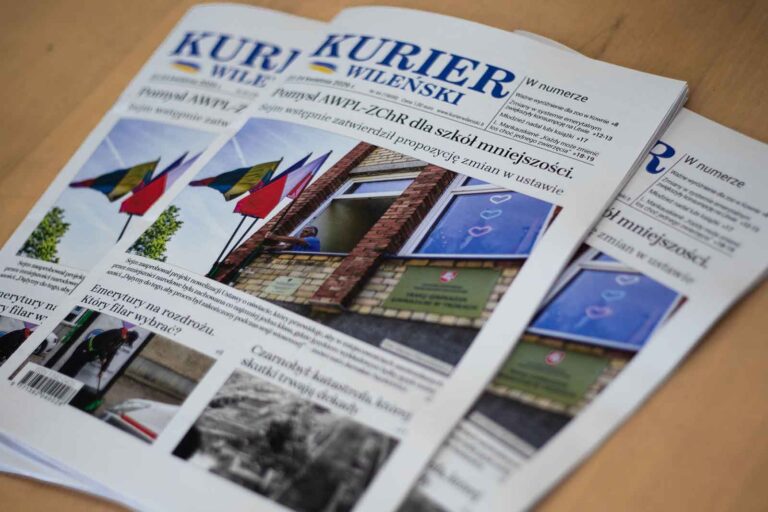 Wydanie codzienne dziennika „Kurier Wileński”.