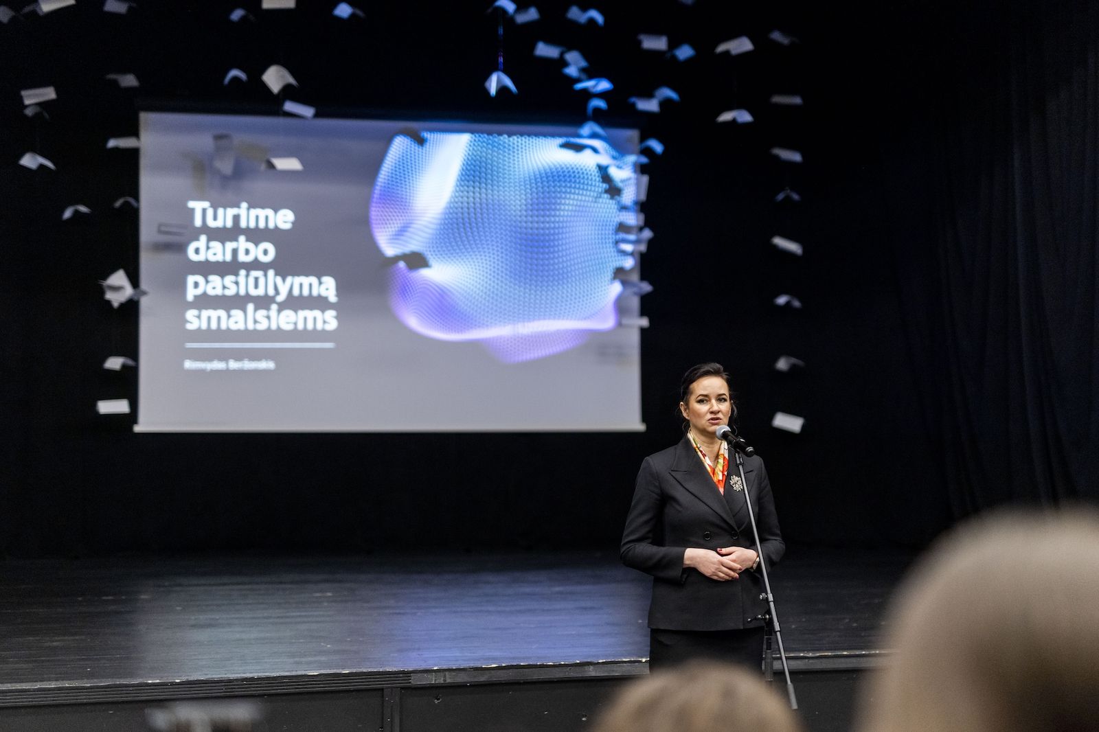 Premier Inga Ruginienė.