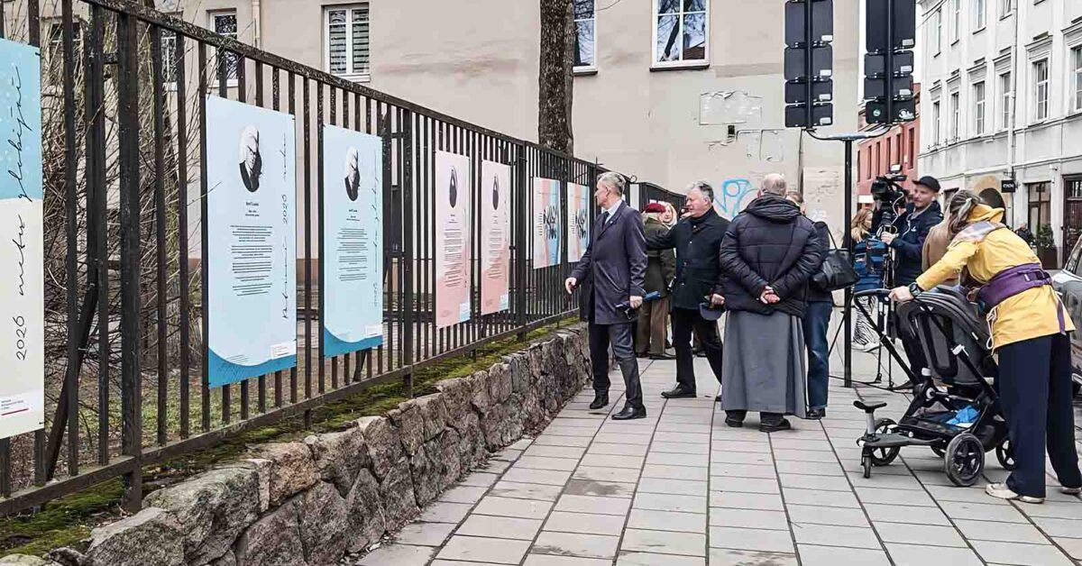 Patroni Roku 2026 na wystawie w Wilnie