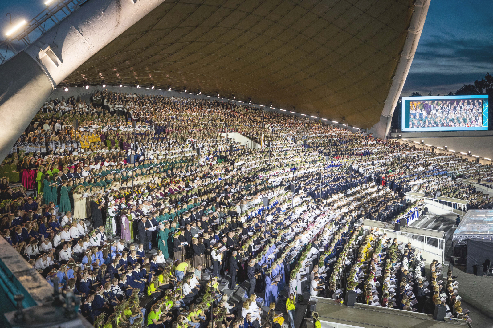 Park Zakret z widownią.