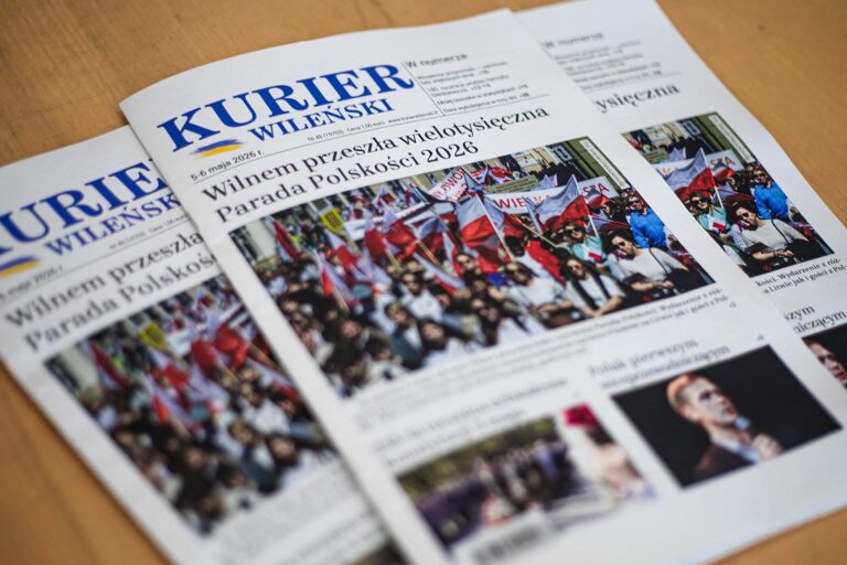Wydanie codzienne dziennika „Kurier Wileński”.