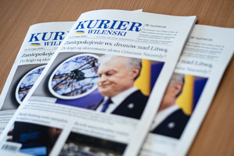 Wydanie codzienne dziennika „Kurier Wileński”.