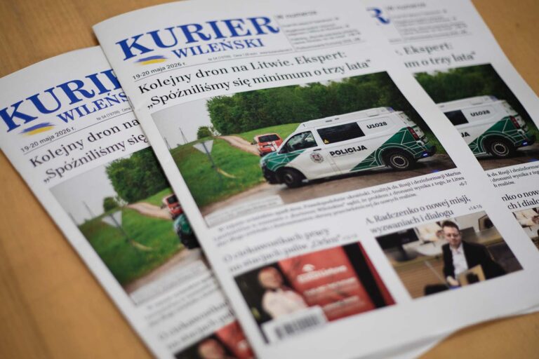 Wydanie codzienne dziennika „Kurier Wileński”.