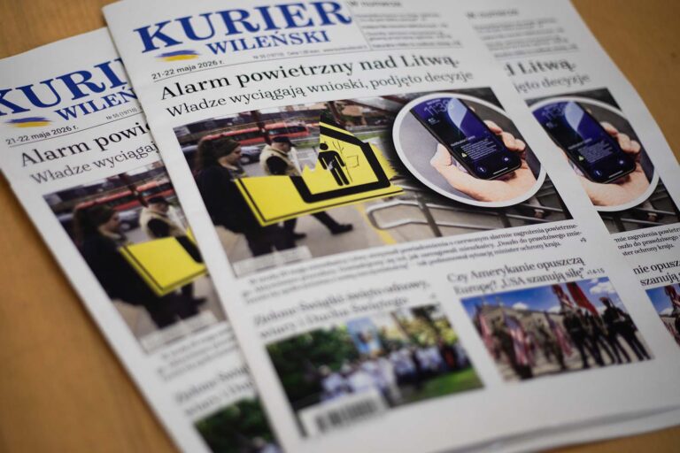 Wydanie codzienne dziennika „Kurier Wileński”.