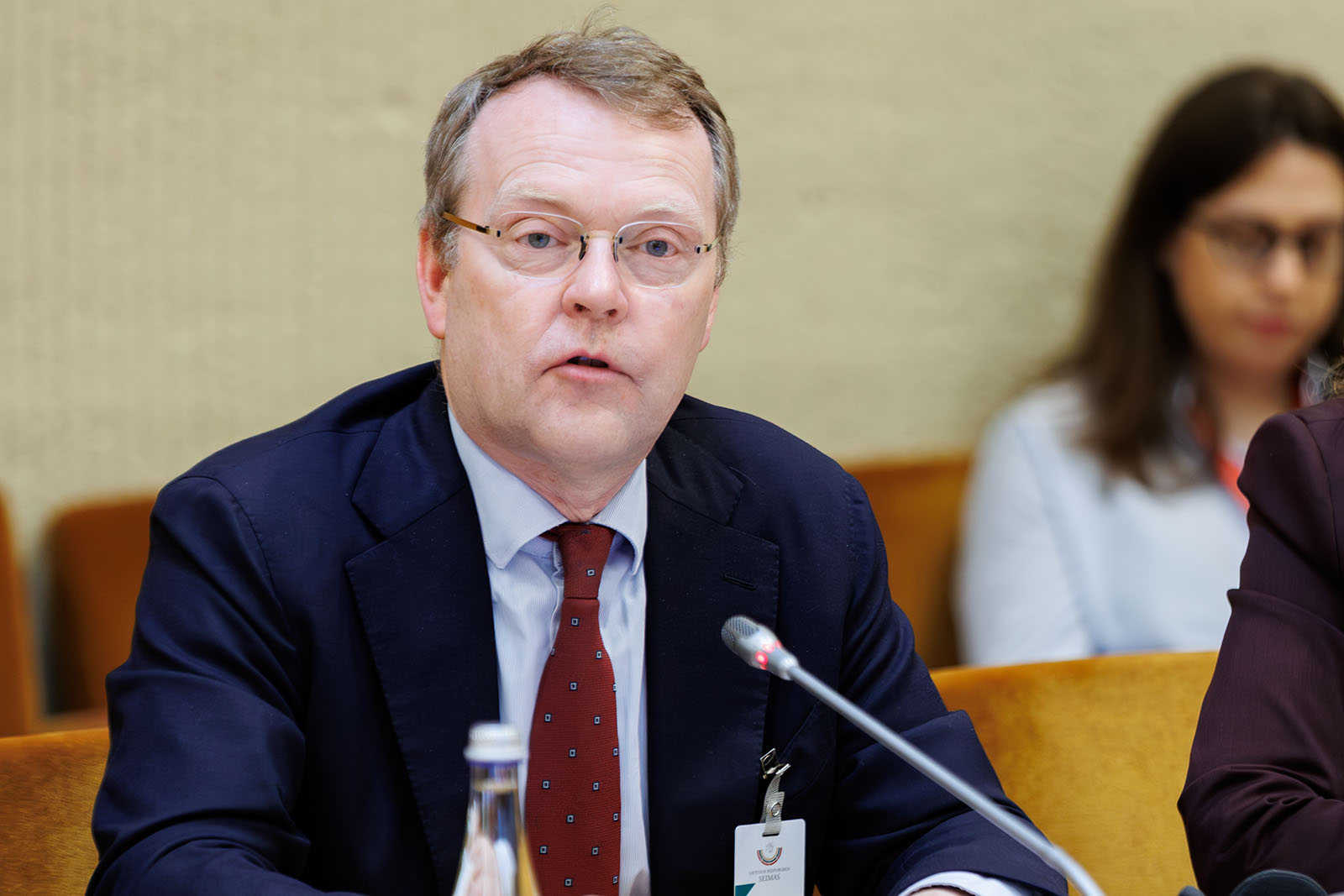 Wysoki Komisarz OBWE do spraw Mniejszości Narodowych Christophe Kamp.