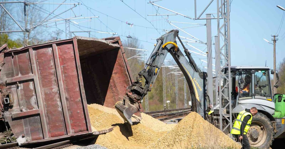 Wykolejenia pociągów na Litwie. Śledczy sprawdzają zaniedbania