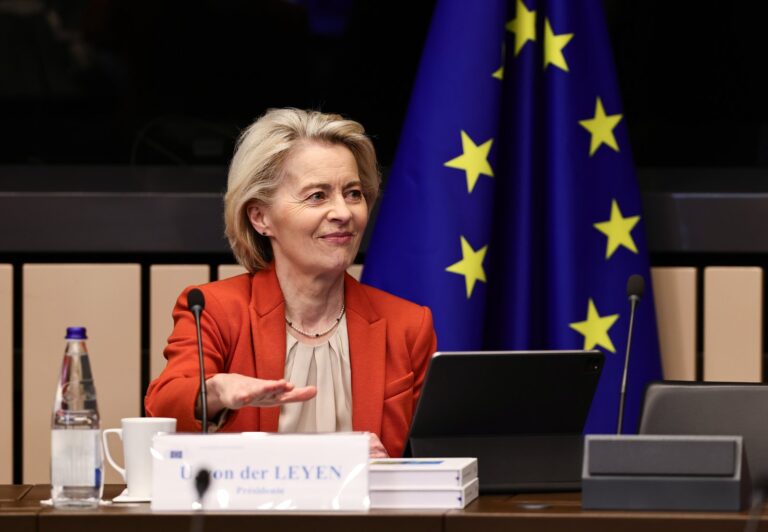 Szefowa Komisji Europejskiej Ursula von der Leyen.