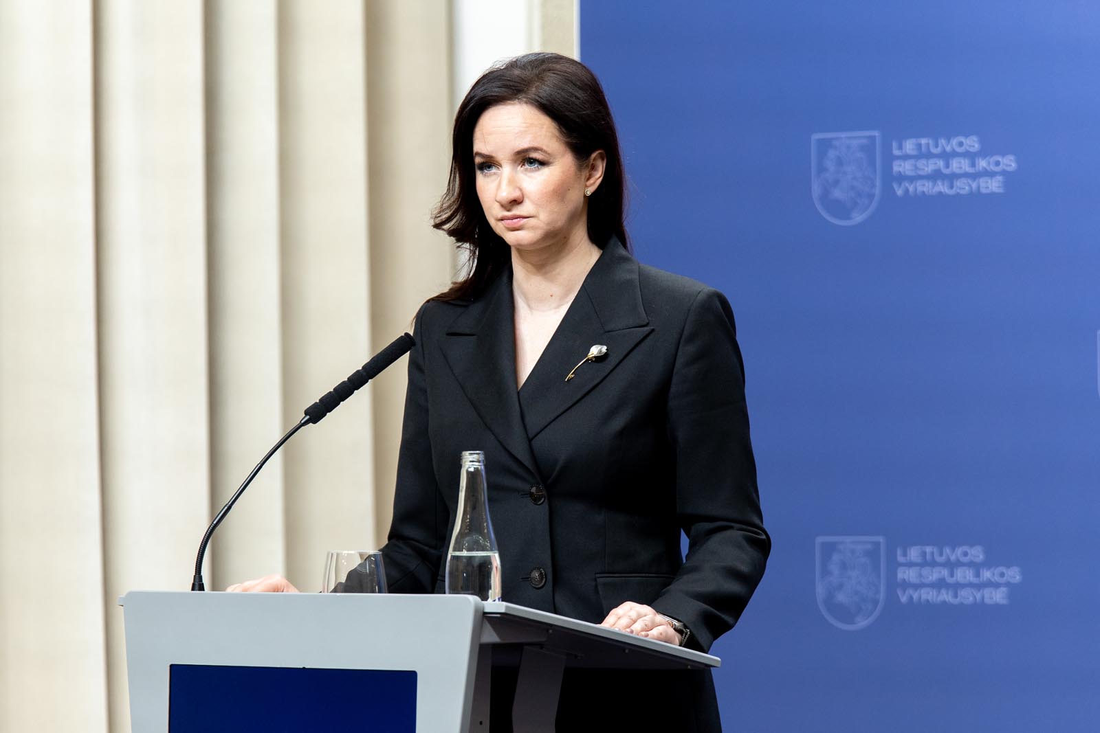 Premier Ingrida Ruginienė.