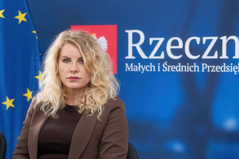 Rzecznik MŚP Agnieszka Majewska.