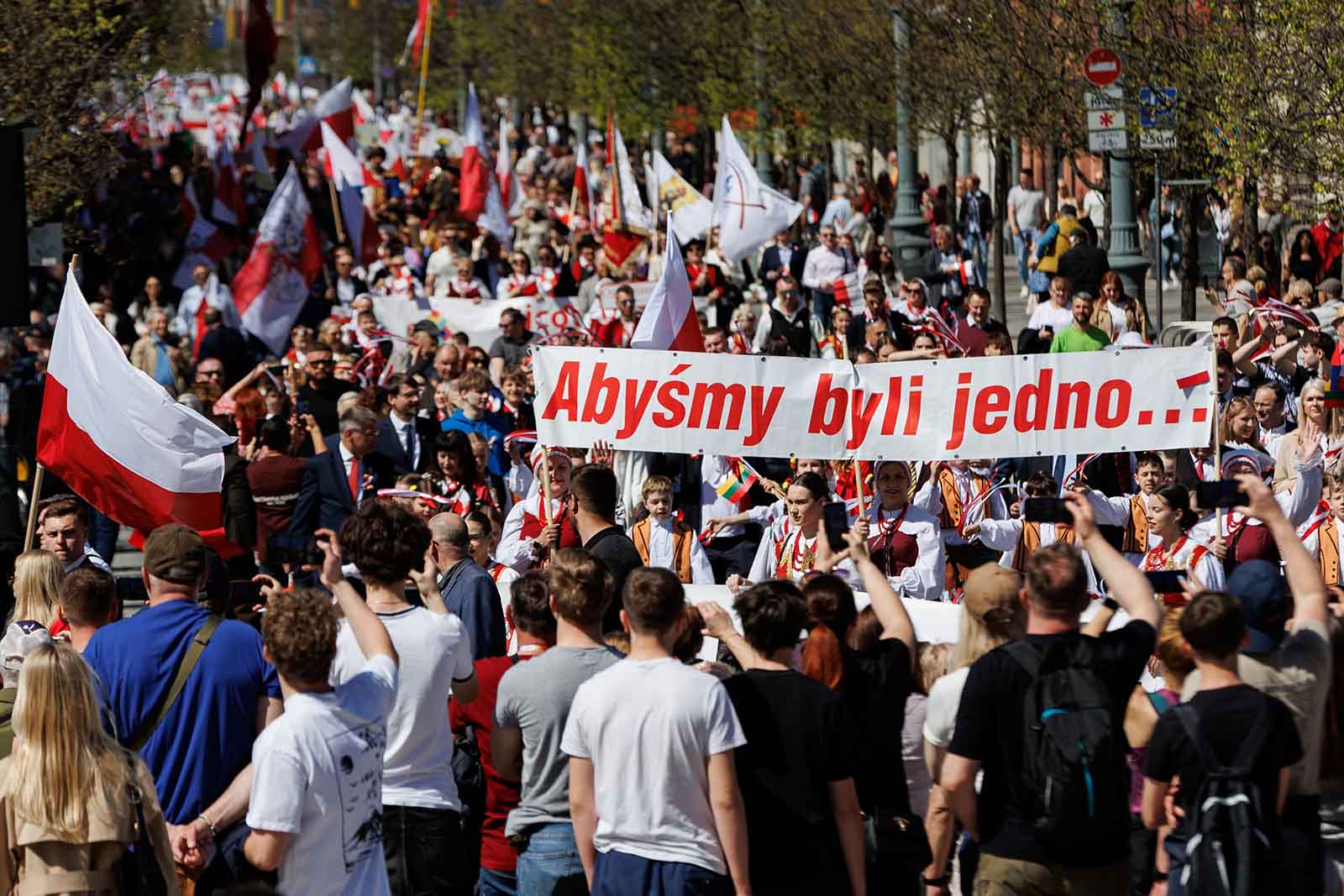 Parada Polskości w Wilnie.