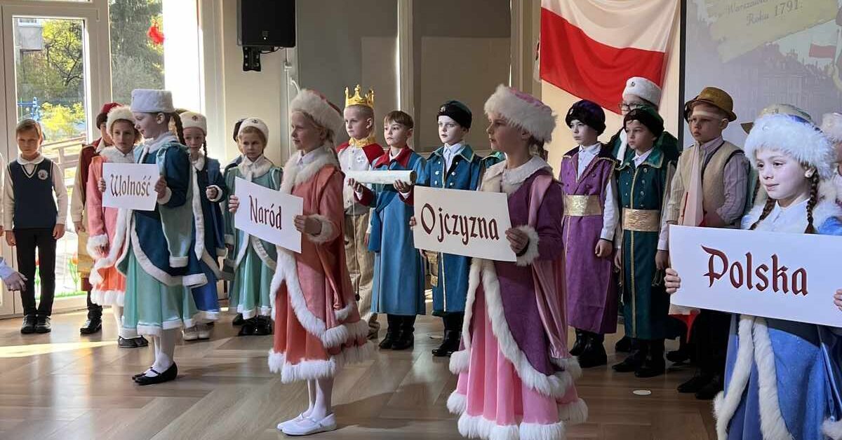 Szkoła-Przedszkole „Wilia” w Wilnie uczciła 235. rocznicę Konstytucji 3 Maja