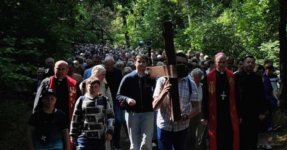 Pielgrzymka do Kalwarii Wileńskiej razem z członkami RPZPiT „Wileńszczyzna”