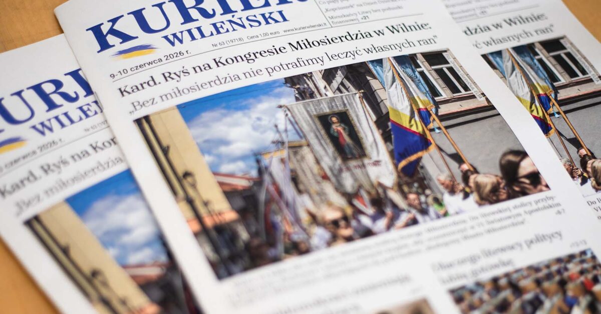Kardynał Ryś podczas Kongresu Miłosierdzia w Wilni