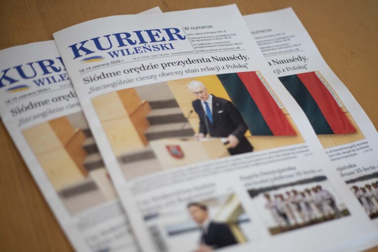 Wydanie codzienne dziennika „Kurier Wileński”.