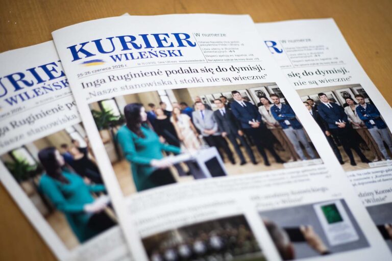 Wydanie codzienne dziennika „Kurier Wileński”.