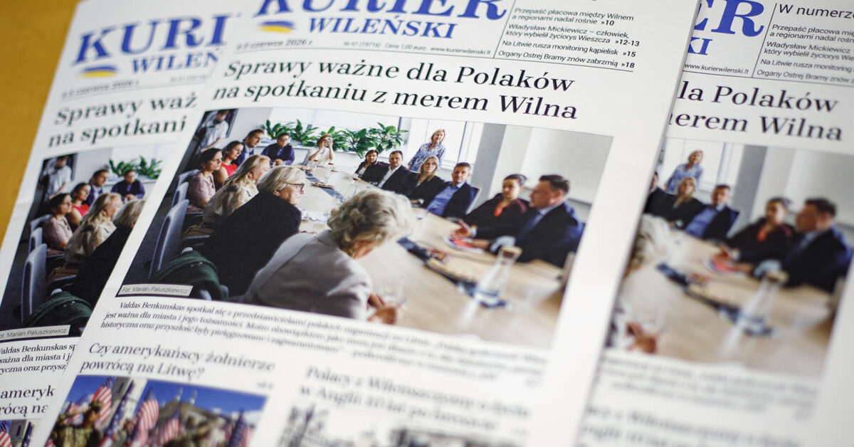 Sprawy ważne i aktualne dla Polaków na spotkaniu z merem Wilna