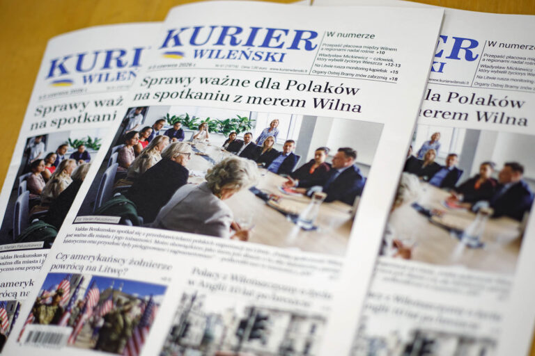 Wydanie codzienne dziennika „Kurier Wileński”.