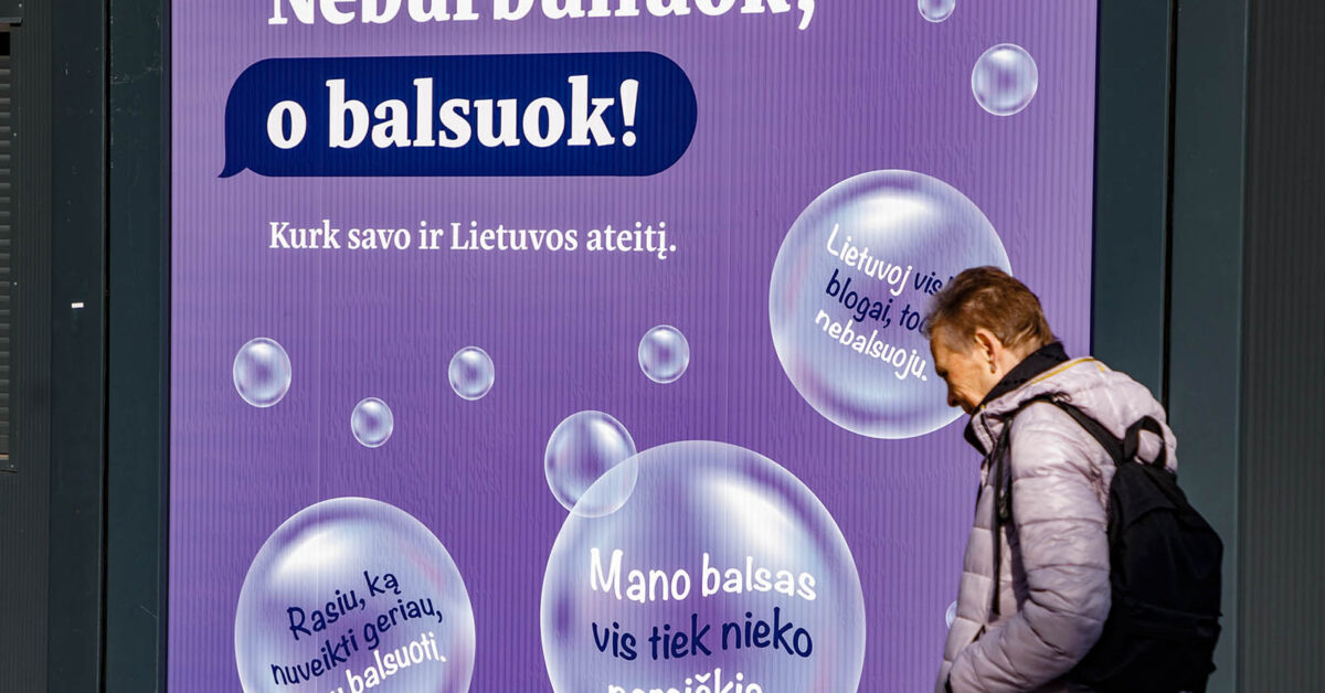 Programy wyborcze bez dezinformacji. Litwa idzie ku zmianom w kodeksie