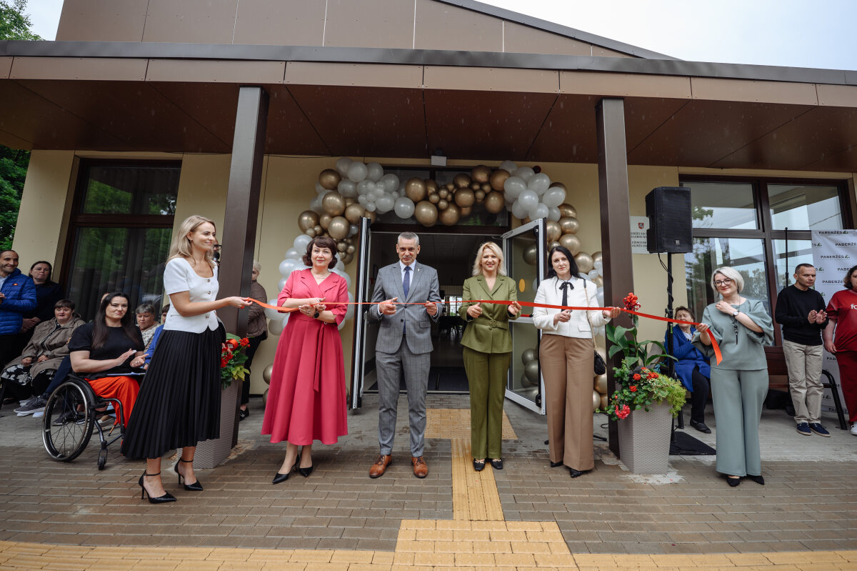 Samorzad-2026-06-09 Uroczyste przecięcie wstęgi w nowym centrum w Wielkiej Rzeszy.
