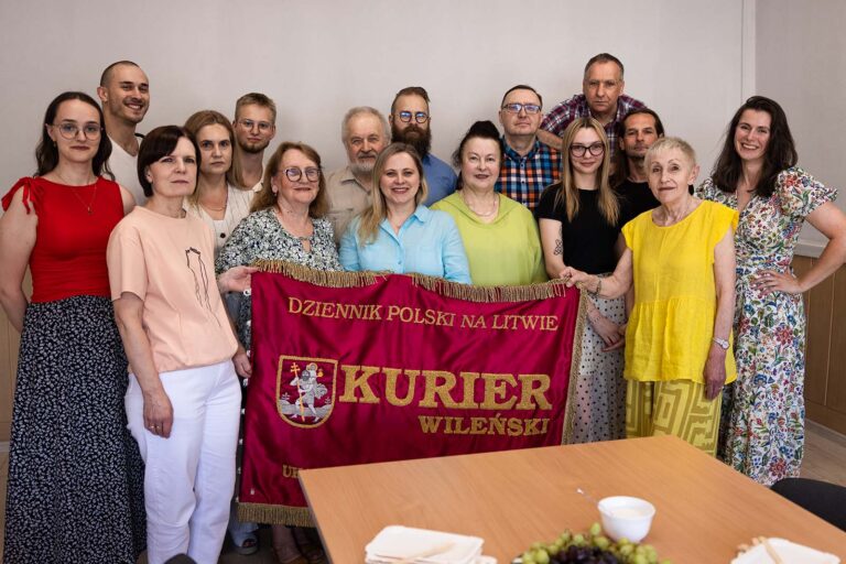 Pracownicy „Kuriera Wileńskiego”.