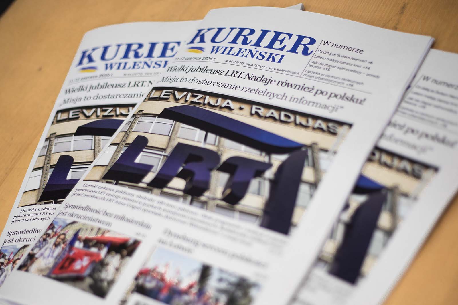 Wydanie codzienne dziennika „Kurier Wileński”.