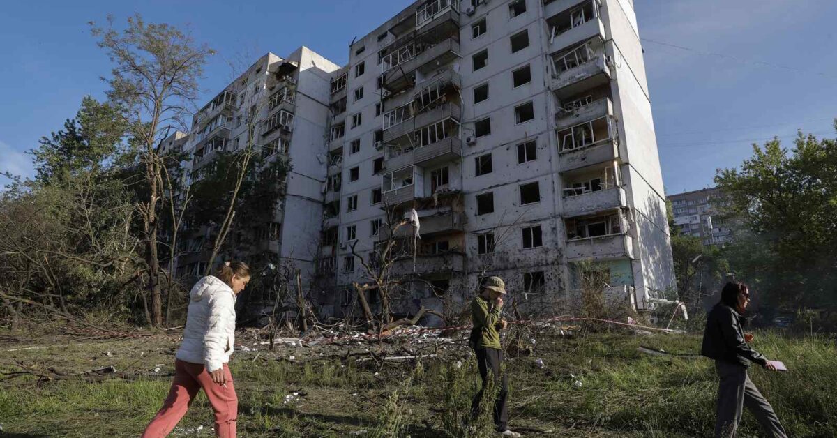 Rosyjskie rakiety uderzyły w cele cywilne na Ukrainie. Wśród ofiar są dzieci