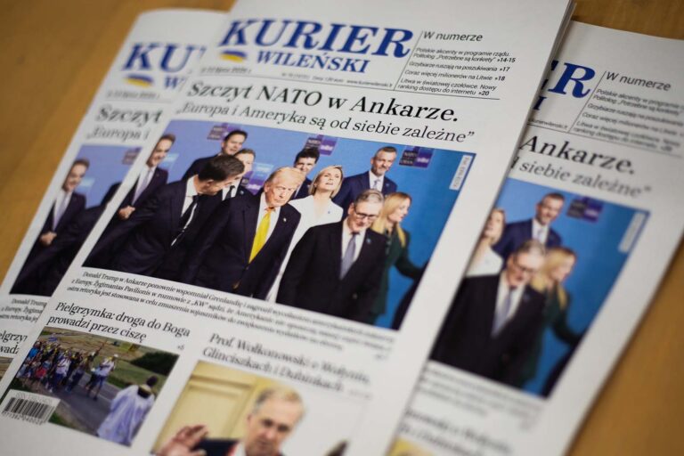 Wydanie codzienne dziennika „Kurier Wileński”.
